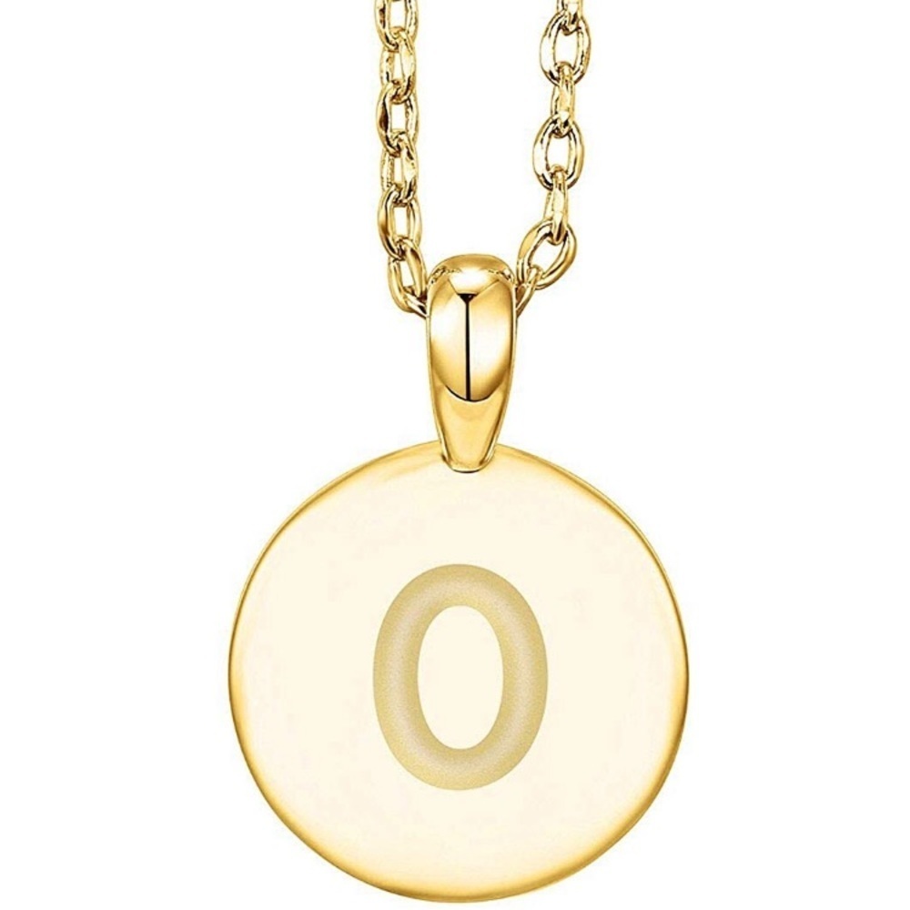 - ✨14K YELLOW GOLD  Initial Necklace • | O | *NWT